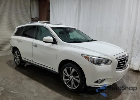 2013 Infiniti Jx35 z USA, uszkodzony, nr VIN 5N1AL0MM3DC347329